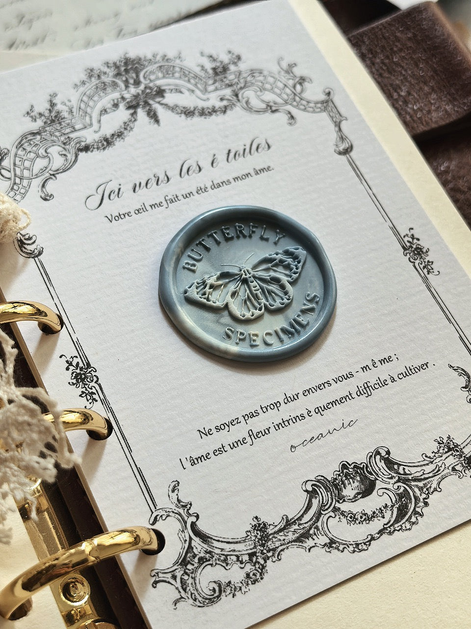 Whispering Wings – Butterfly Wax Seal Stamp
