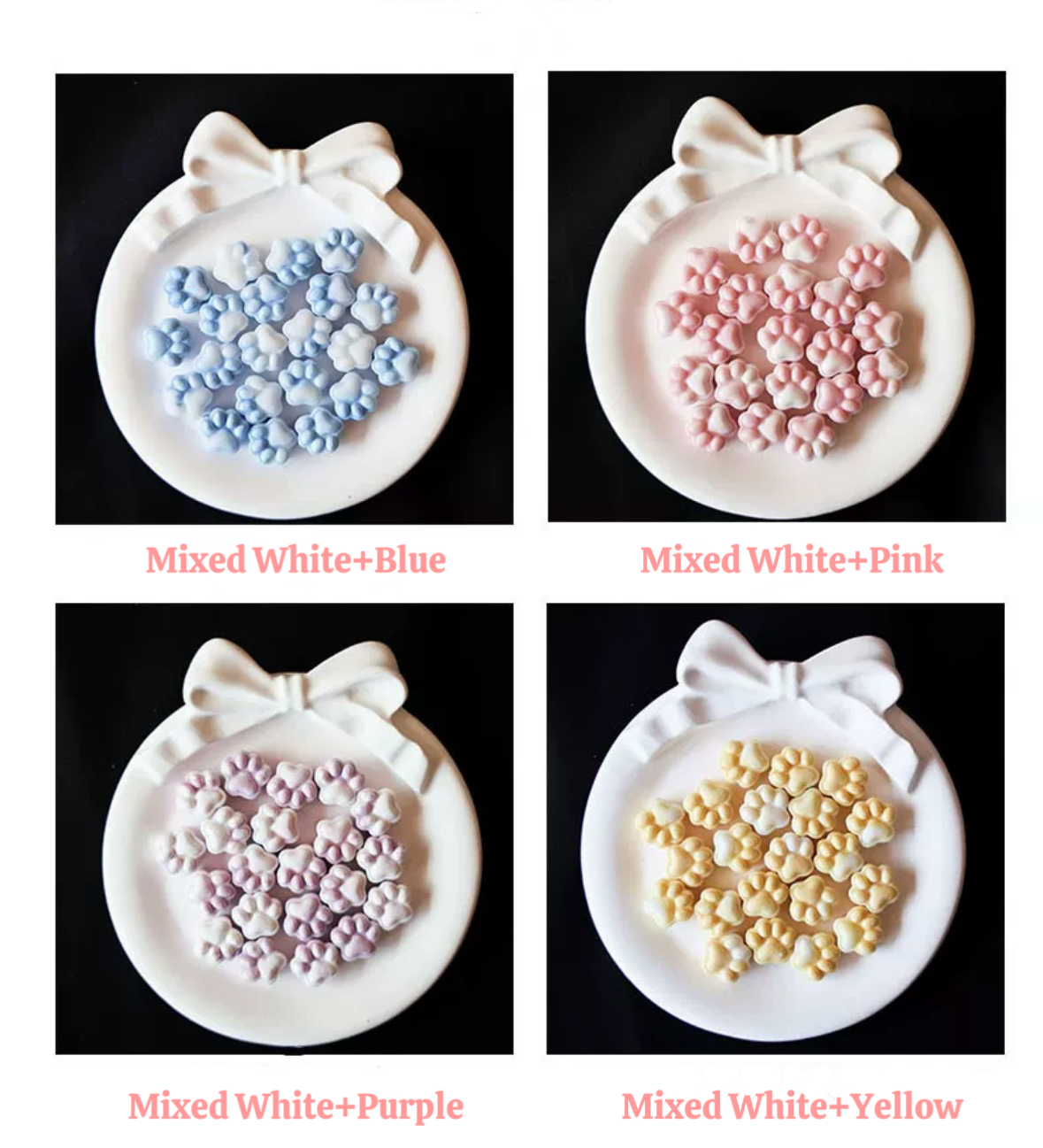 Cat Paw Mixed-Color Wax Sealing Pellets