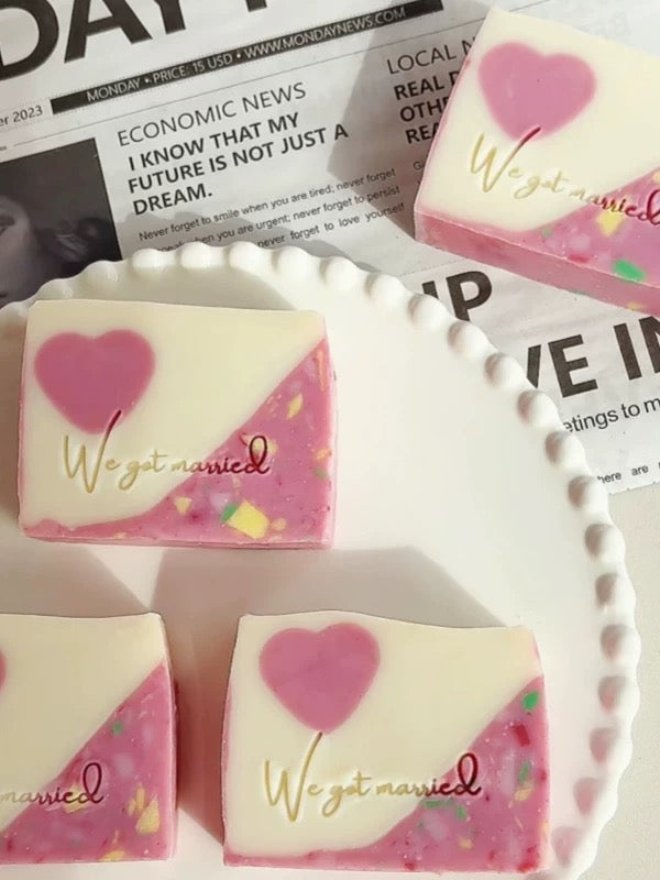 Personalized Wedding Soap Gift Box