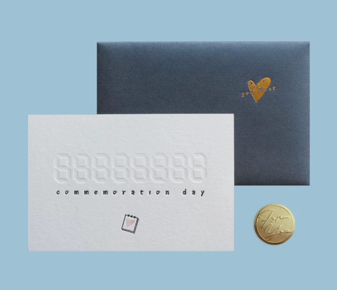 Commemoration Day – Love Memory Card with Envelope