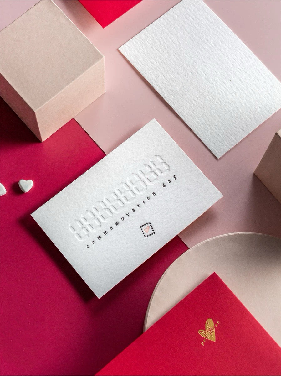 Commemoration Day – Love Memory Card with Envelope