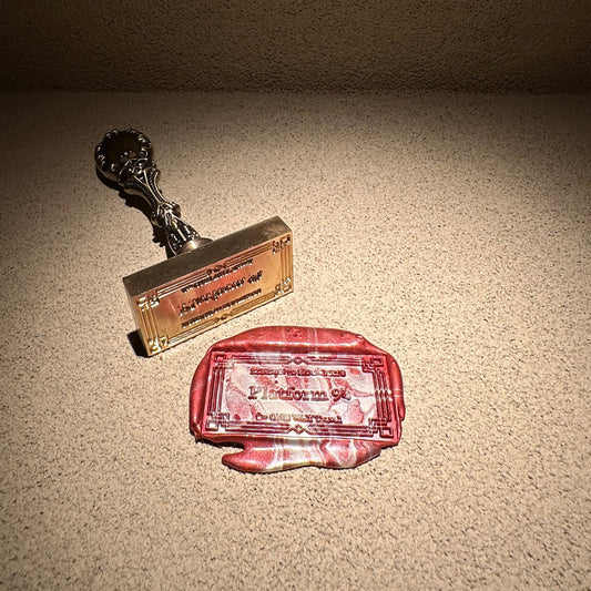 Harry Potter Platform 9¾ Ticket Wax Sealing Kit