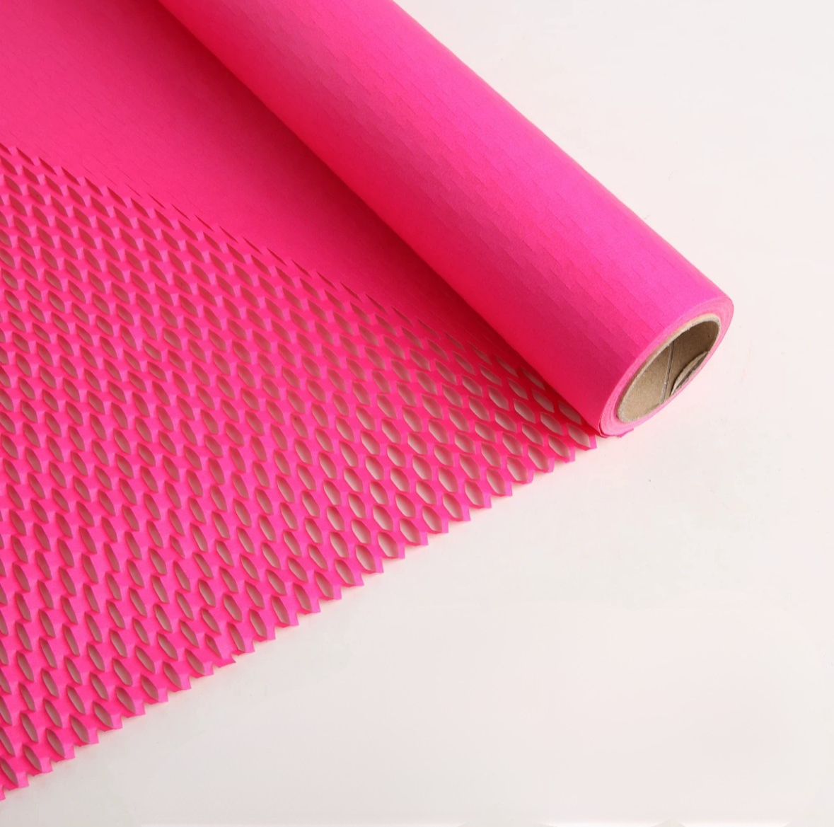 Custom Eco-Friendly Honeycomb Packaging Paper Roll | Luxury 3D Protective Gift Wrap