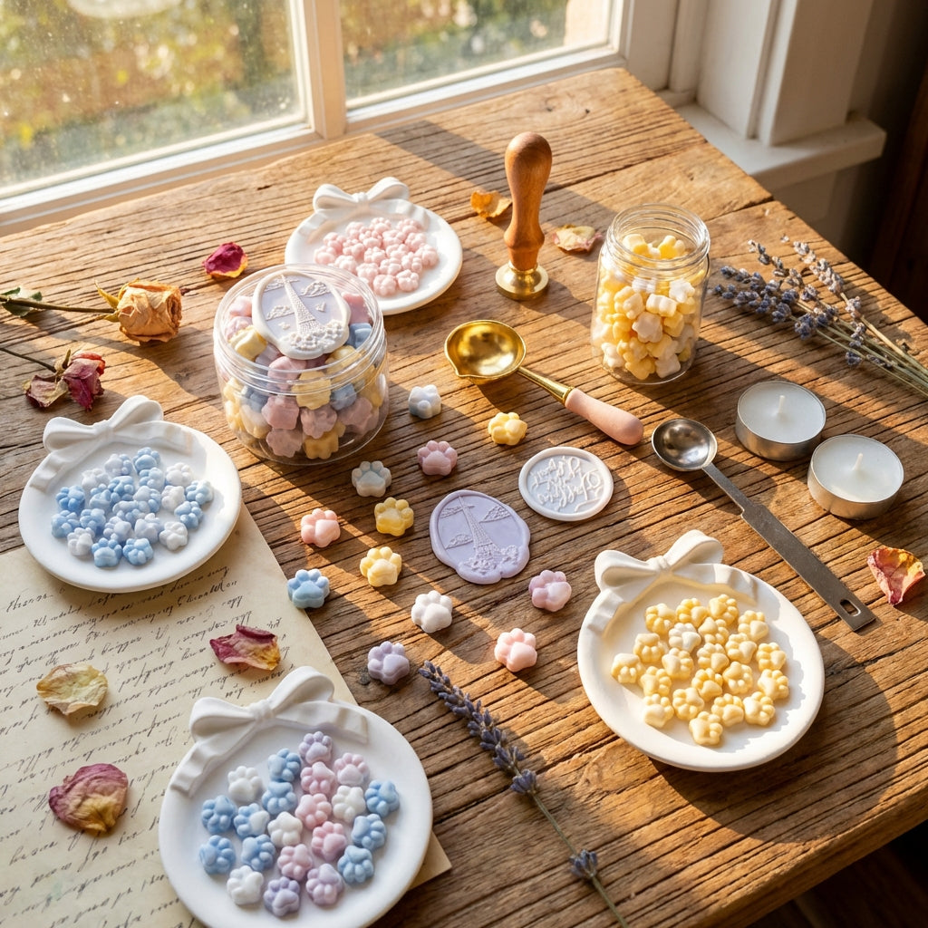 ペレットワックス付きベーシックワックスシールキット