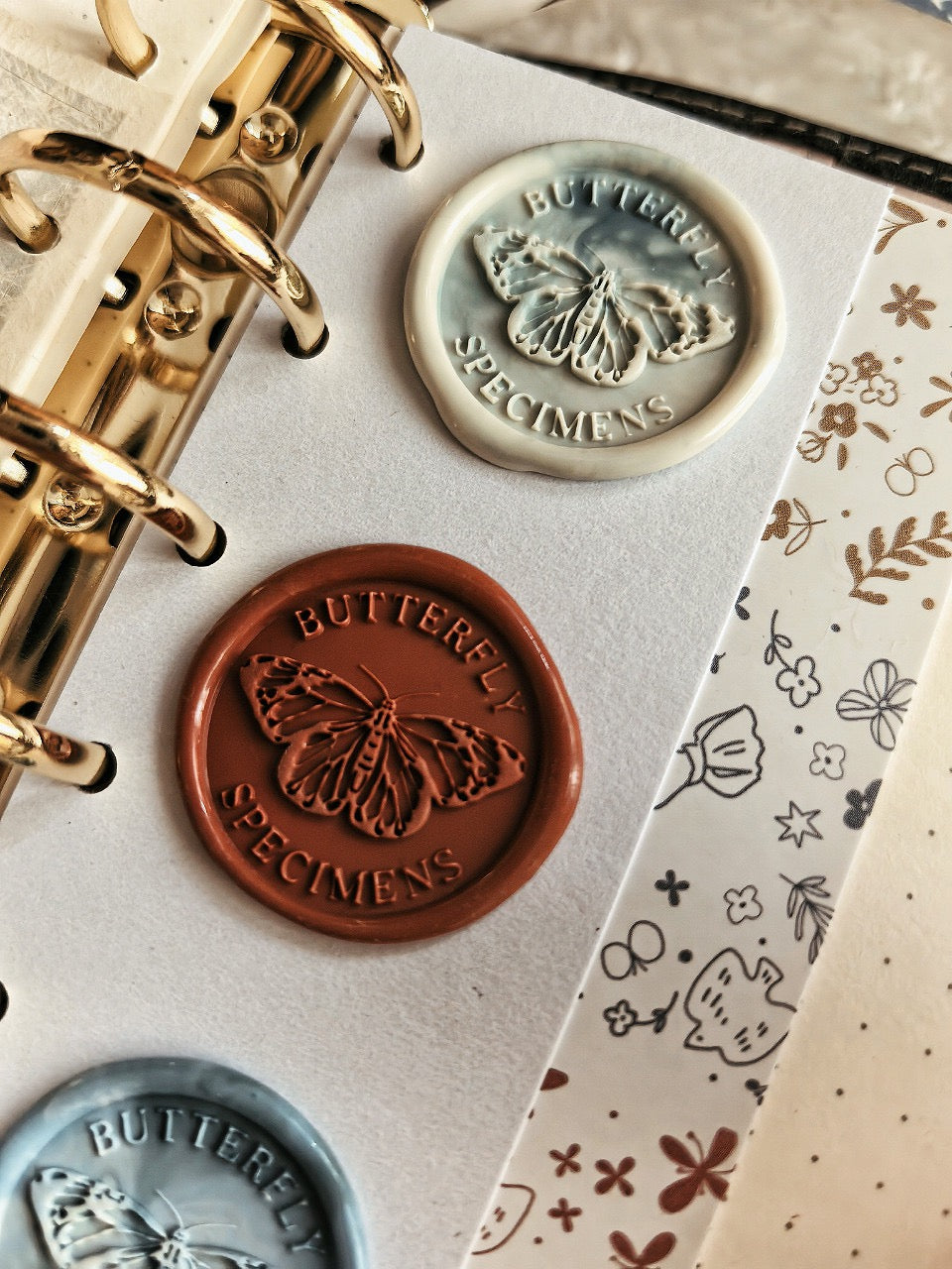 Whispering Wings – Butterfly Wax Seal Stamp