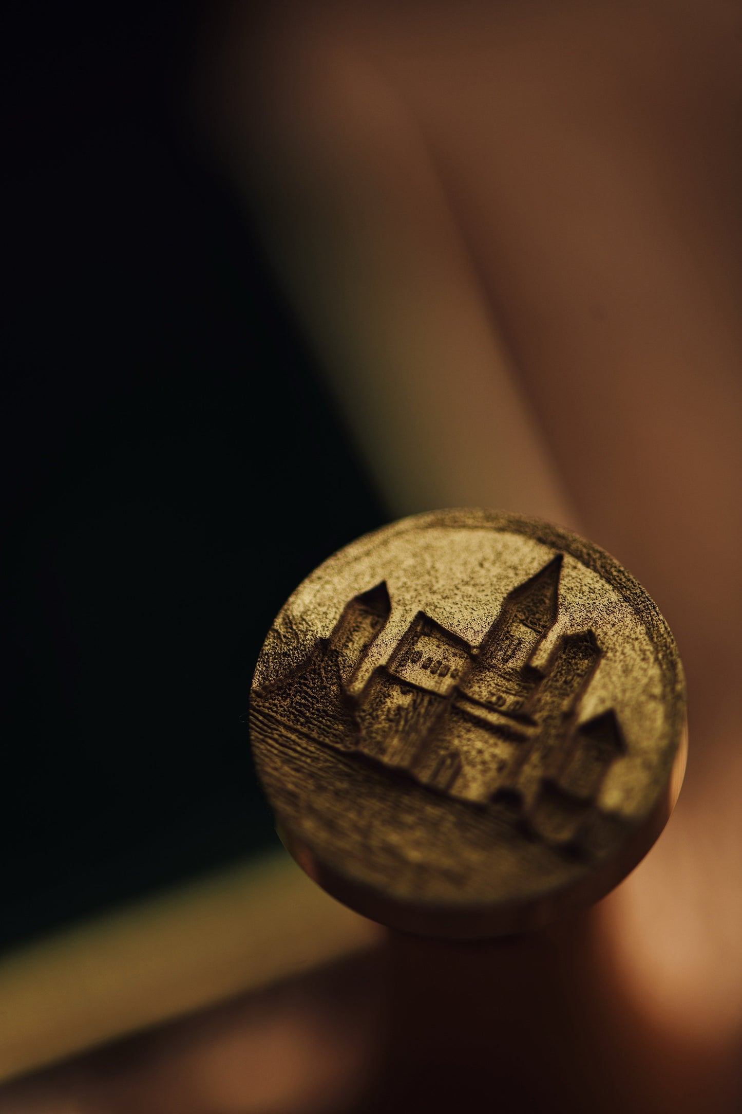 Castle Wax Seal Stamp – Royal Castle Design for Wedding Invitations & Letters