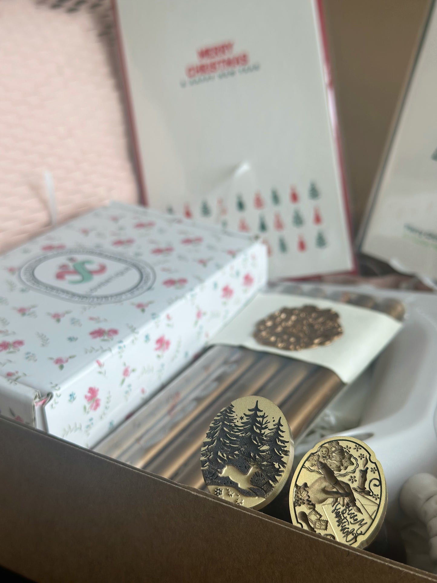 Christmas Wax Seal Stamp Kit