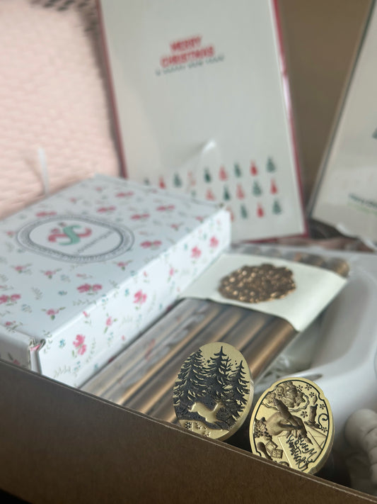 Christmas Wax Seal Stamp Kit