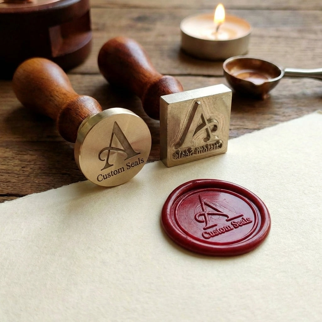 Custom Wax Seal Stamp – Personalized Pattern Design