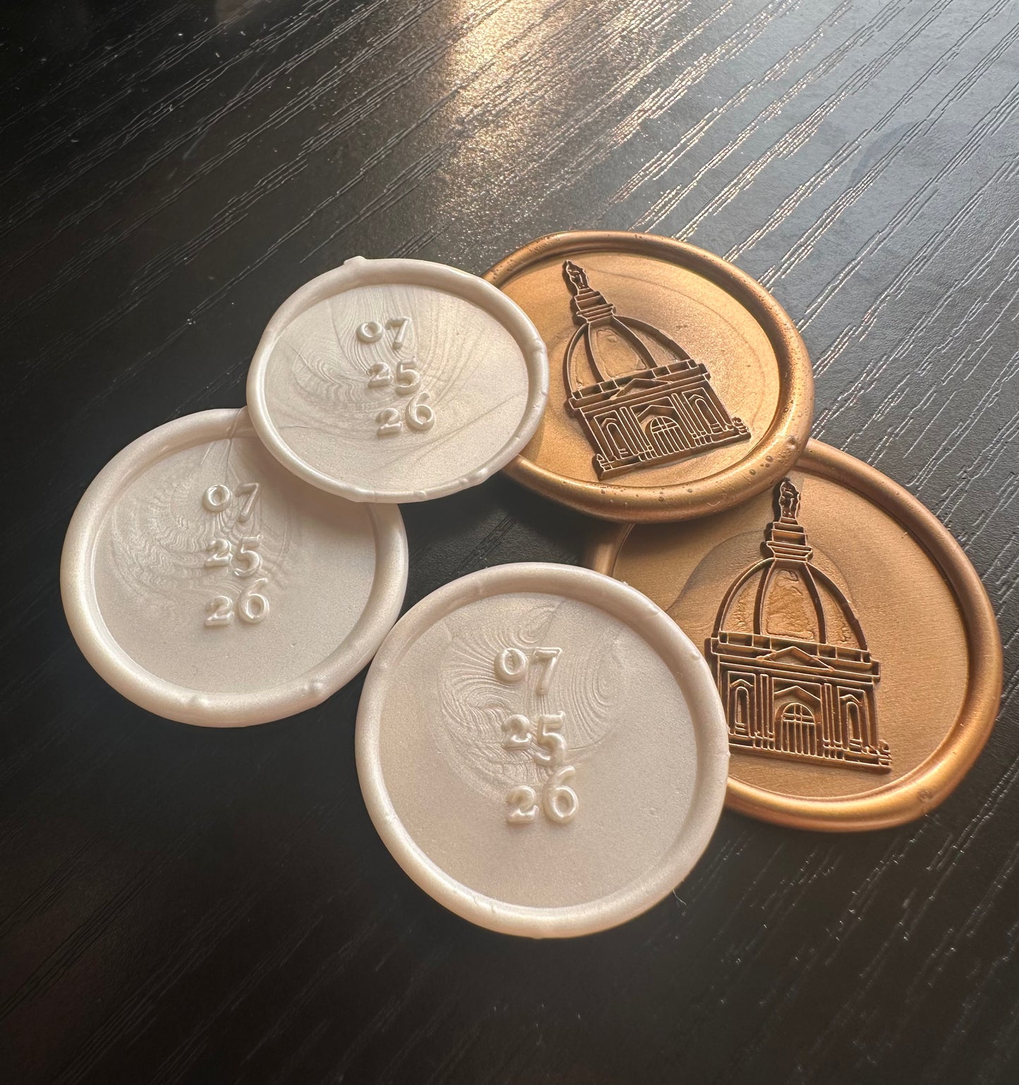 Custom Wax Seal Stamp – Personalized Pattern Design