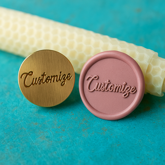 Custom Wax Seal Stamp – Personalized Pattern Design
