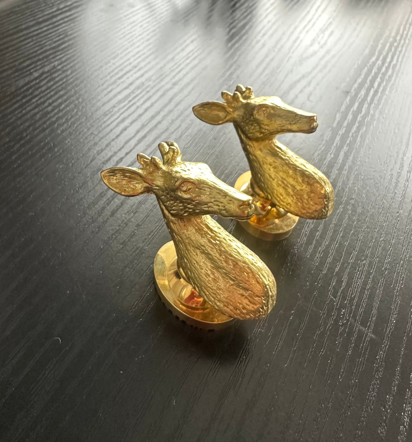 Running Deer in Forest Wax Seal Stamp