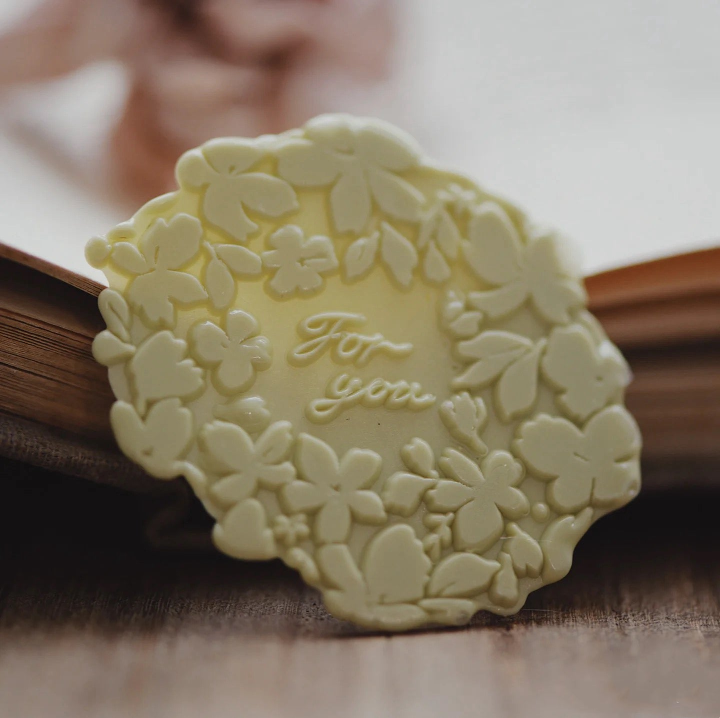 Floral ‘For You’ Wax Seal Stamp