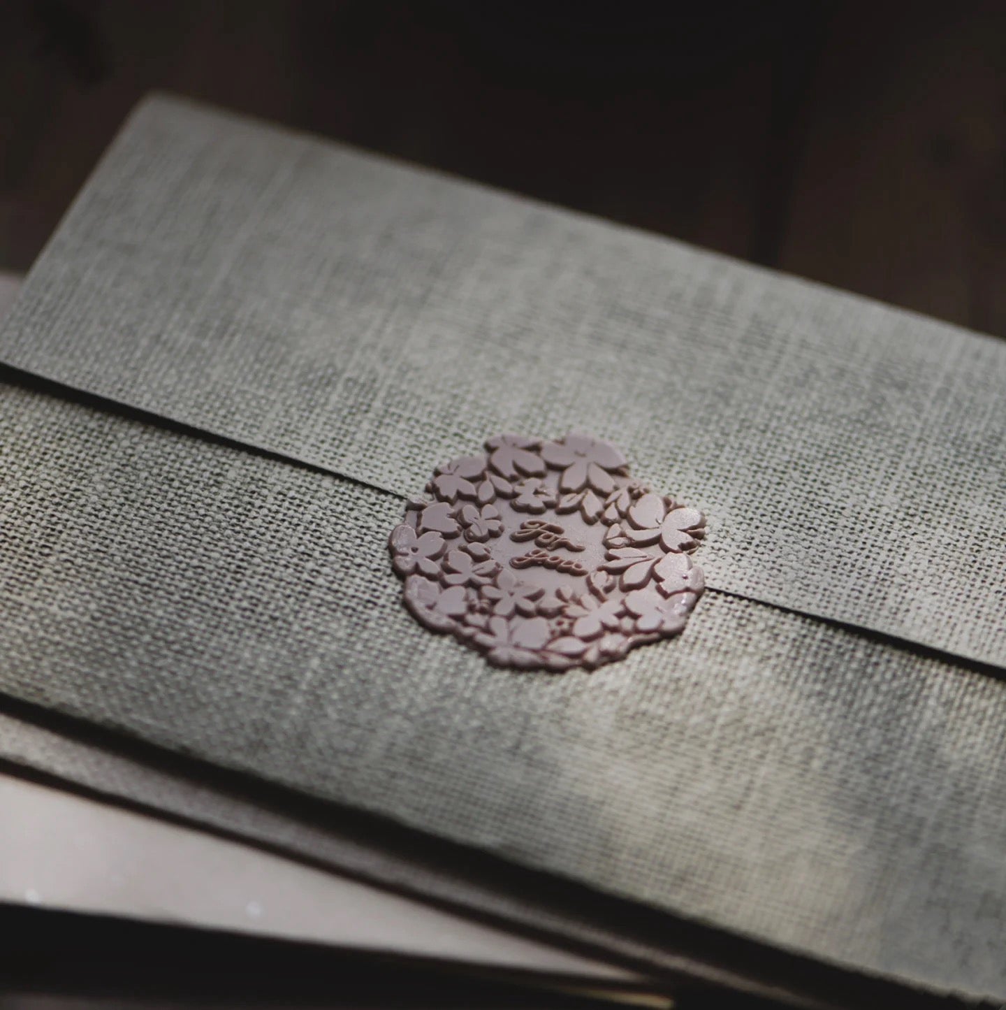 Floral ‘For You’ Wax Seal Stamp