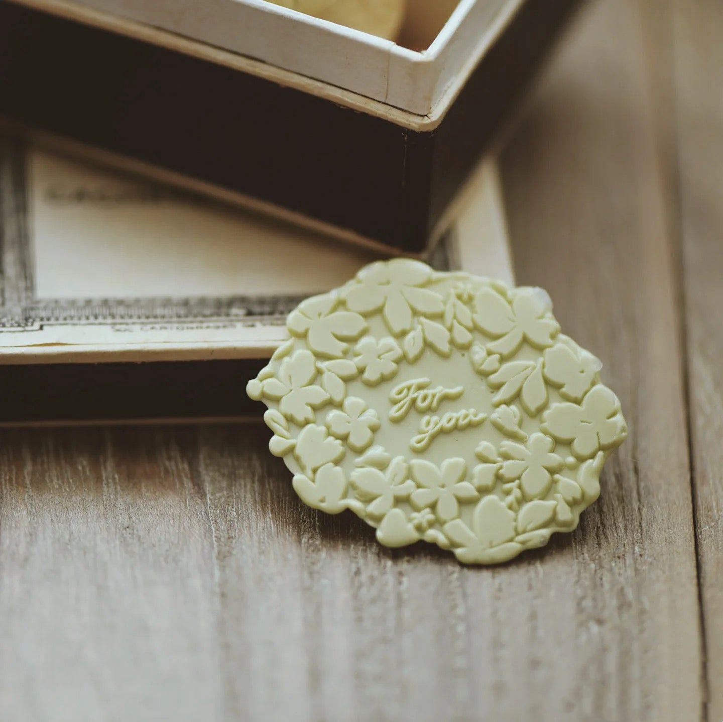 Floral ‘For You’ Wax Seal Stamp