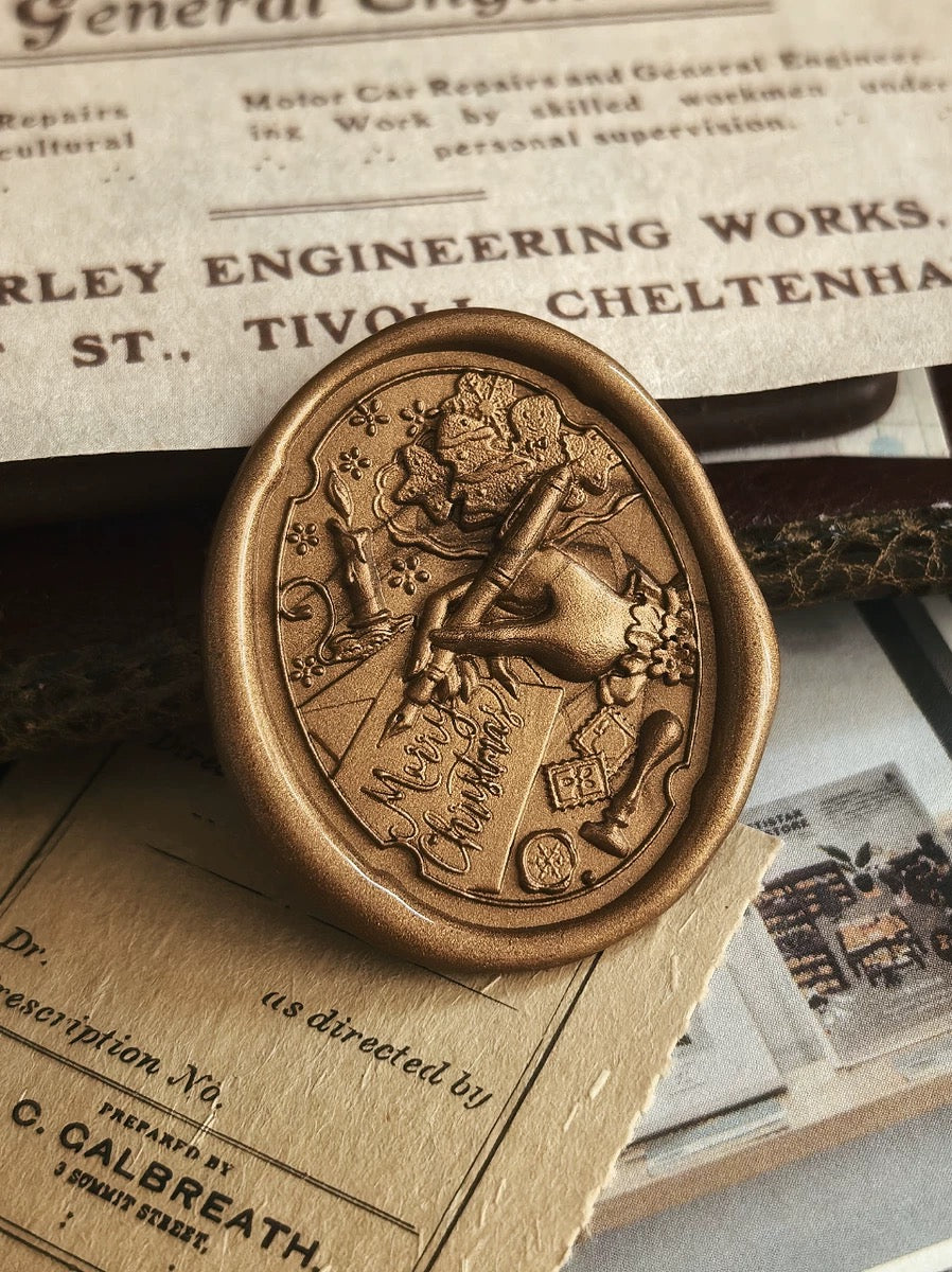 Christmas Wax Seal Stamp Kit