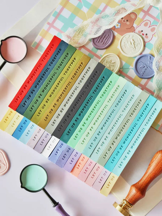 Matte Sealing Wax Stick Set – 30 Colors Complete Collection