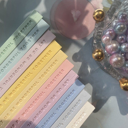 Summer Vibes – 10pcs Matte Sealing Wax Stick Set
