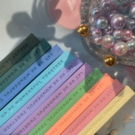 Monet’s Impressionist Colors – 10pcs Matte Sealing Wax Set