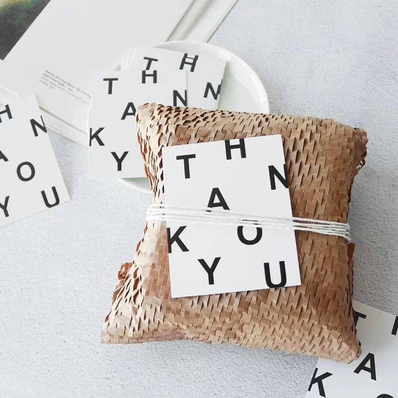 Aesthetic Gift Wrapping Kit – Pearlescent Tissue Paper, Wax Seal Stickers, Ribbon & Thank You Cards for Boutique Packaging