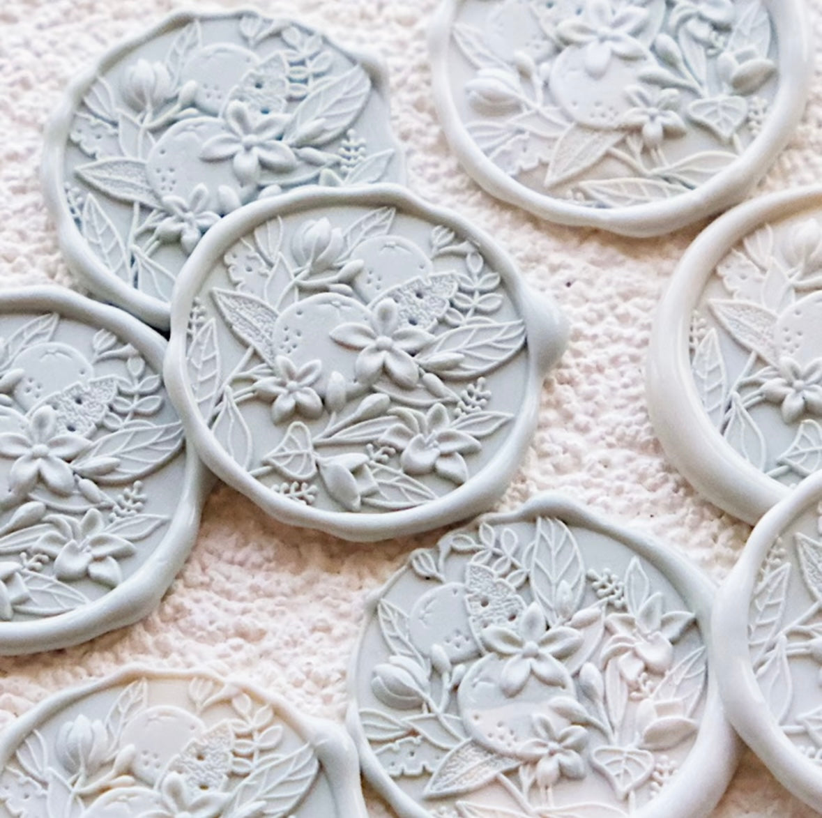 Orange Blossom Wax Seal Stamp