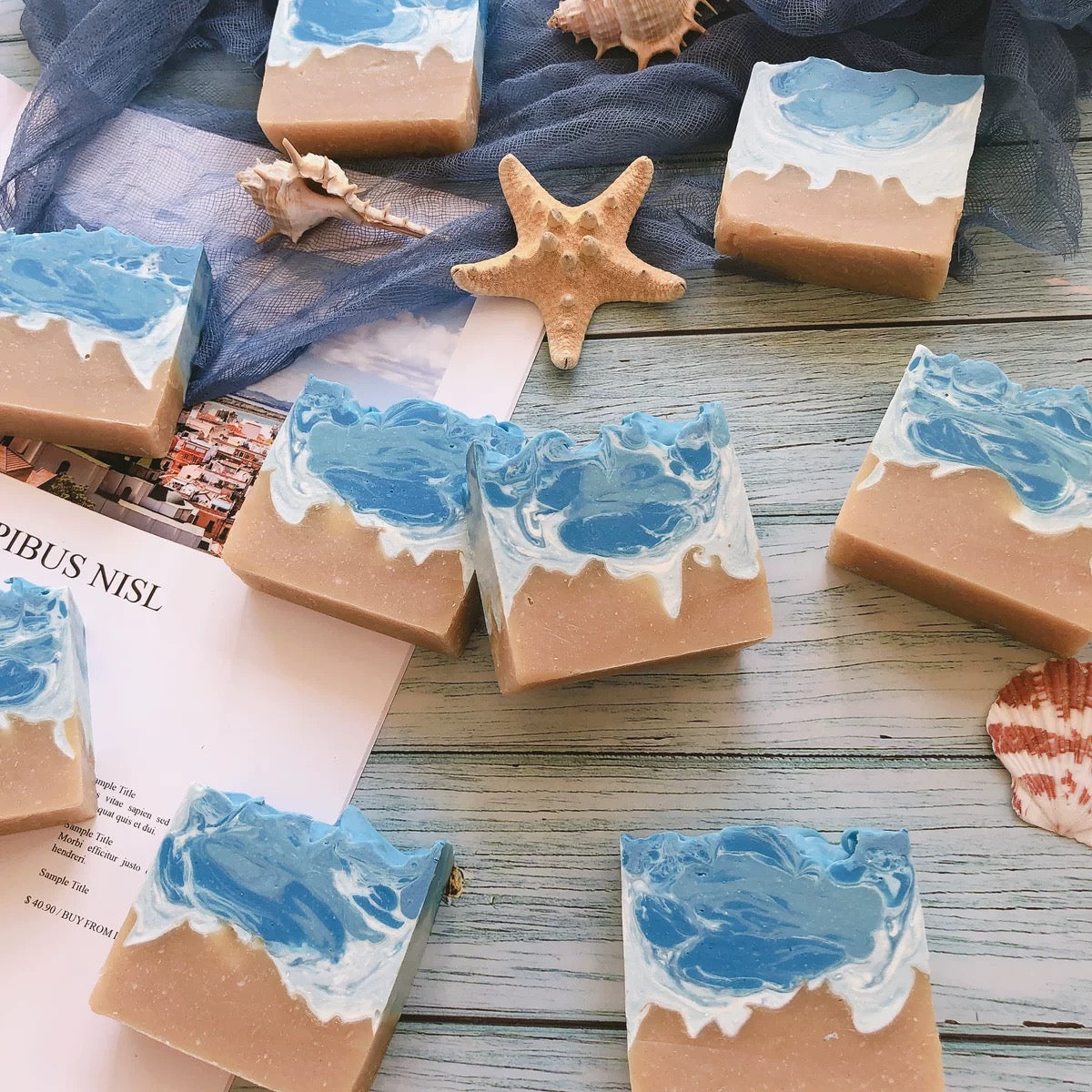 Personalized Beach Soap Gift Box