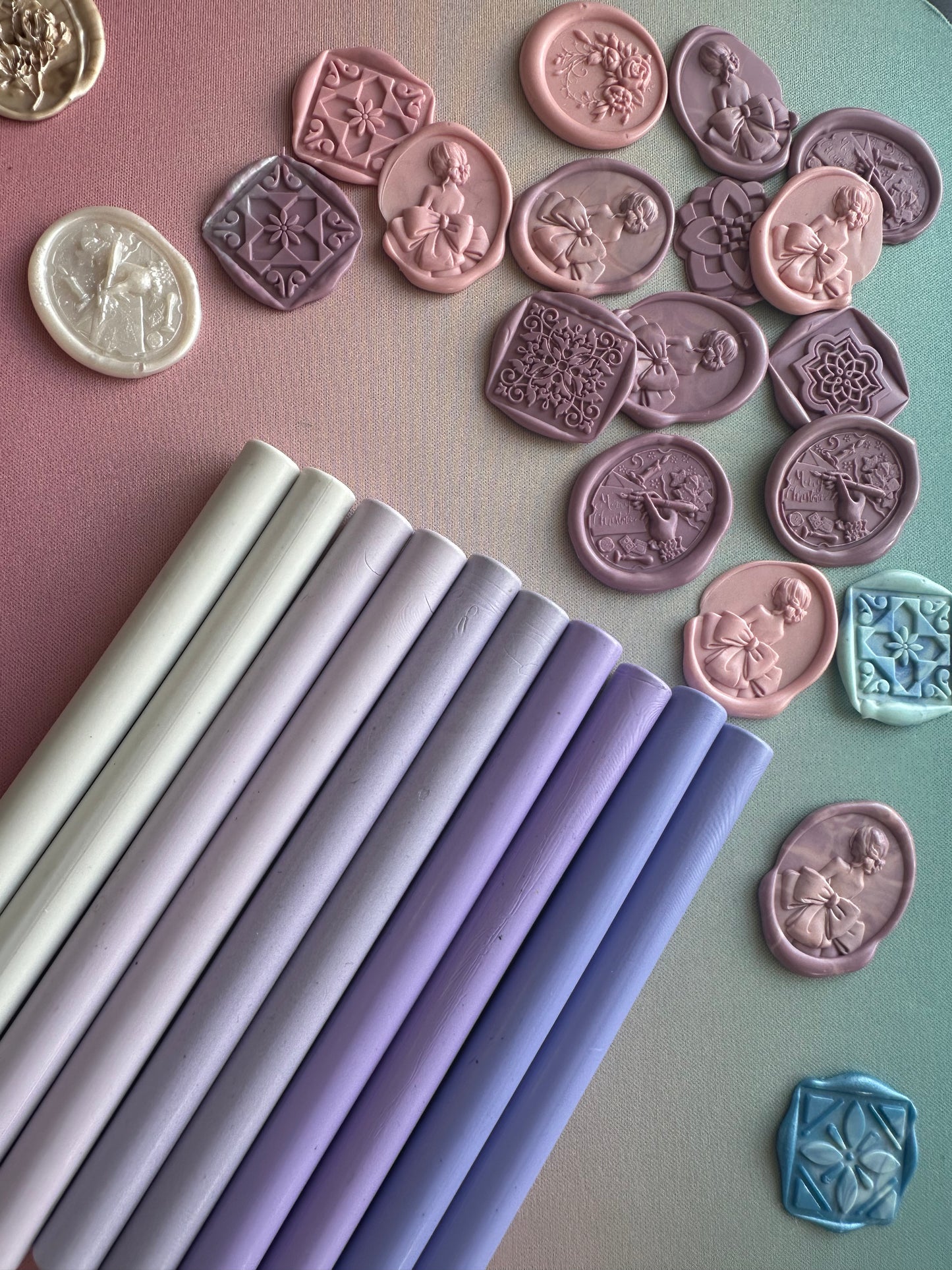 Purple Series Wax Stick Set (10 Sticks)