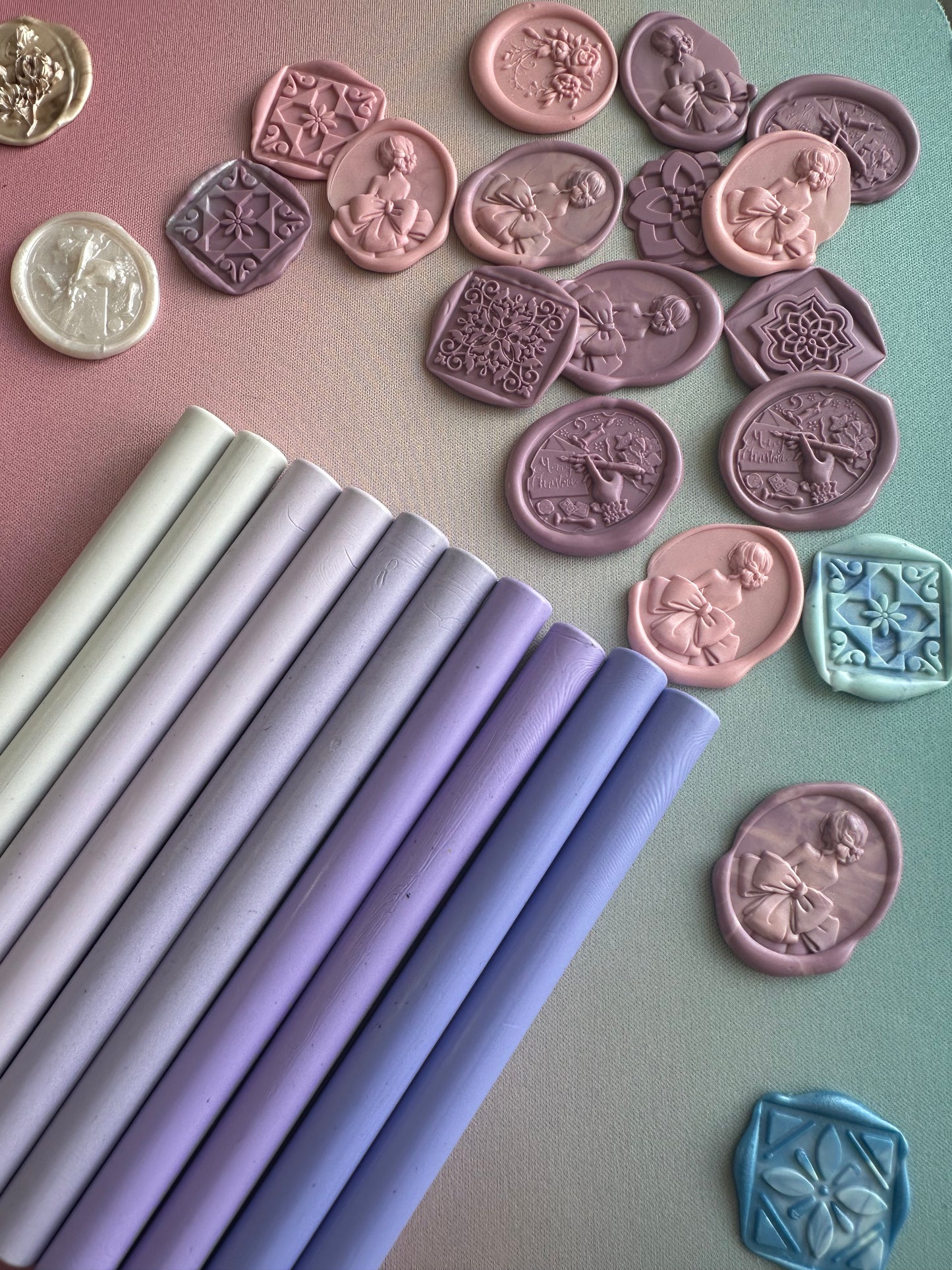 Purple Series Wax Stick Set (10 Sticks)