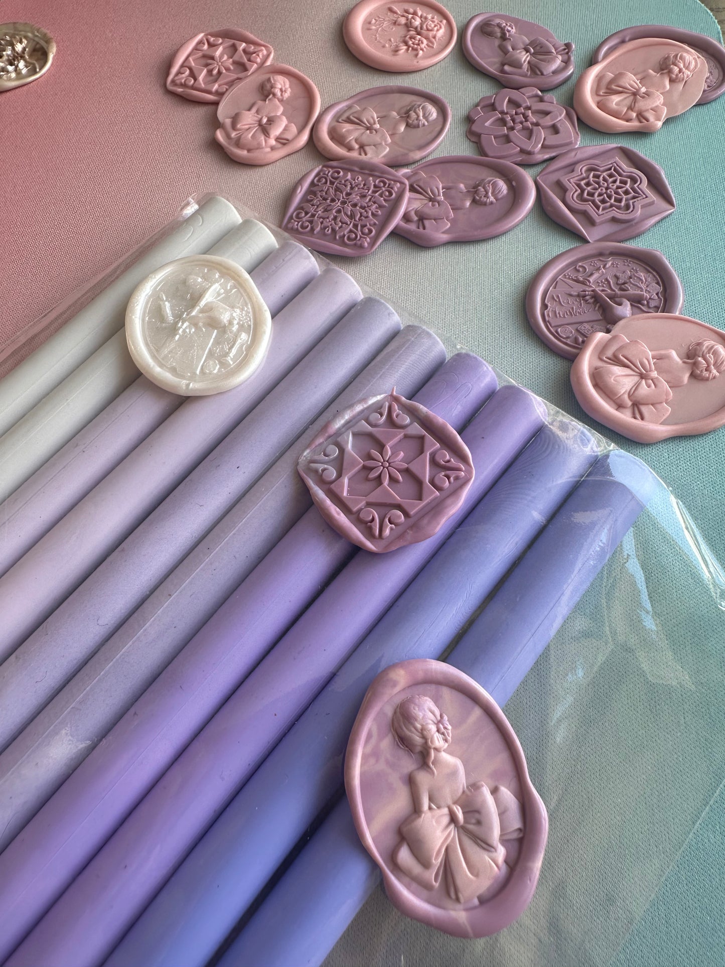 Purple Series Wax Stick Set (10 Sticks)