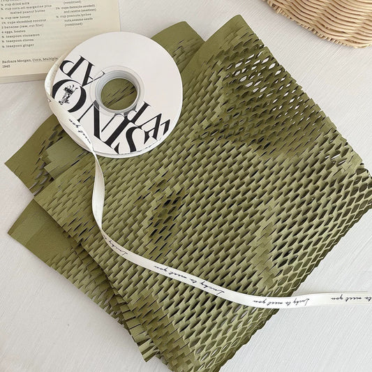 Signature "Lucky to Meet You" Minimalist Ribbon | 20-Yard Boutique Packaging Spool