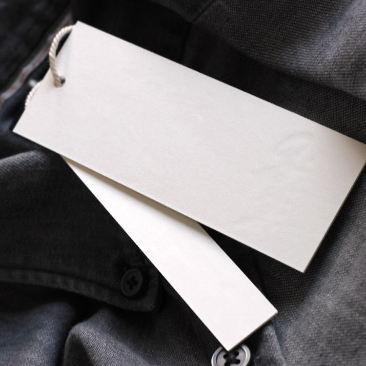 Thickened Embossed Logo Hang Tags & Premium Clothing Price Labels