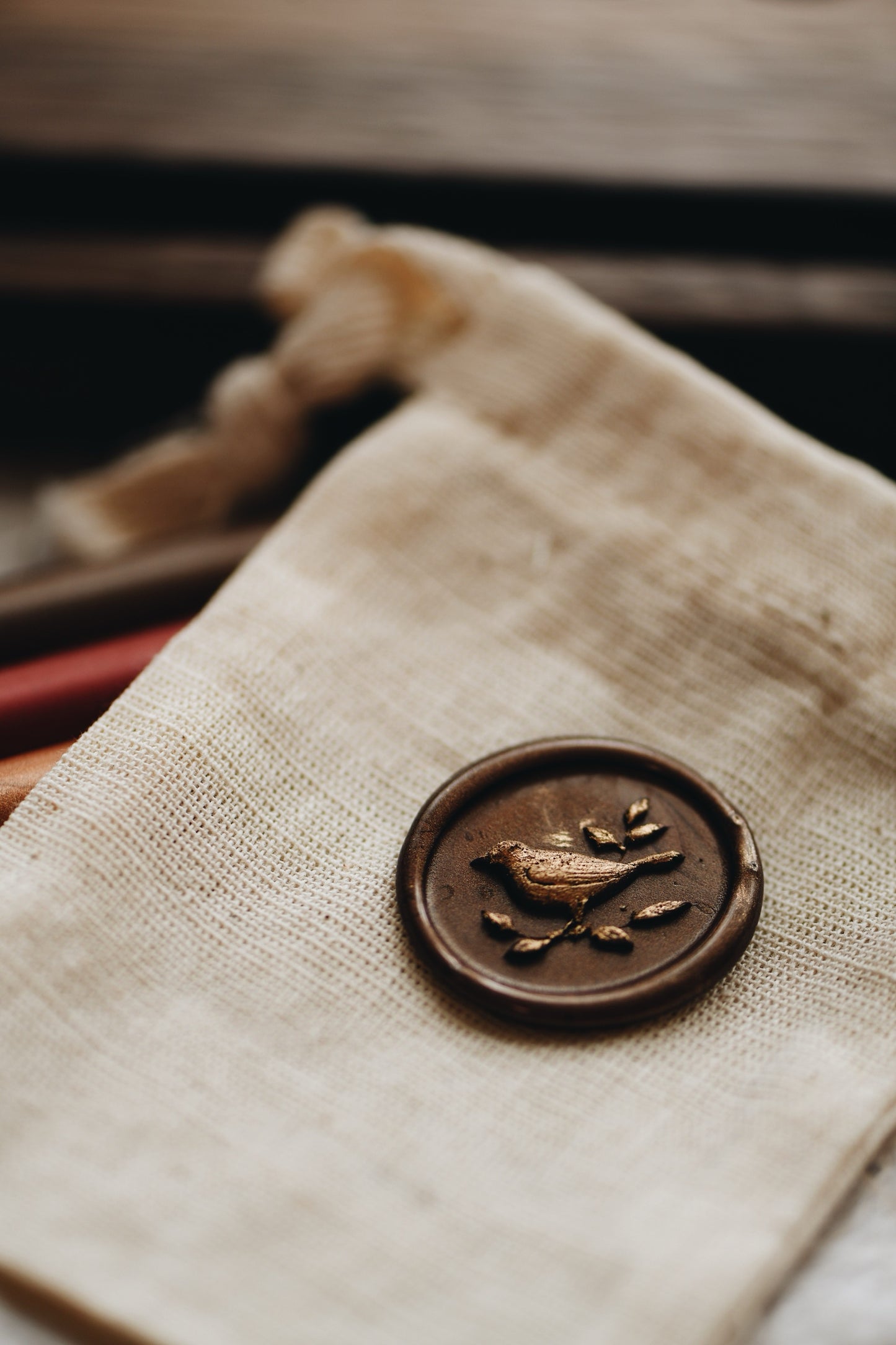 Bird on Branch Wax Seal Stamp