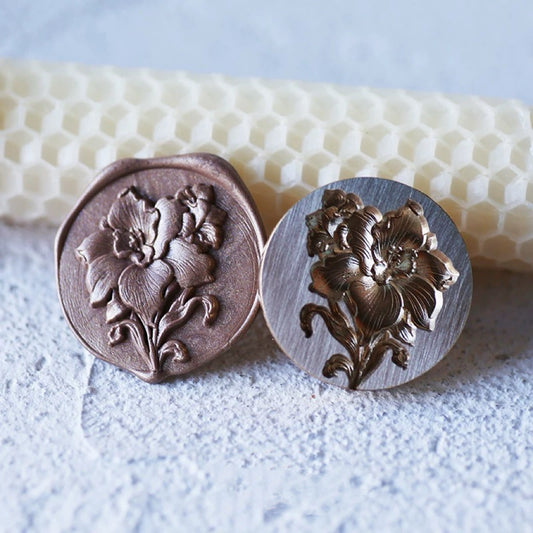 Alfred Flower Wax Seal Stamp
