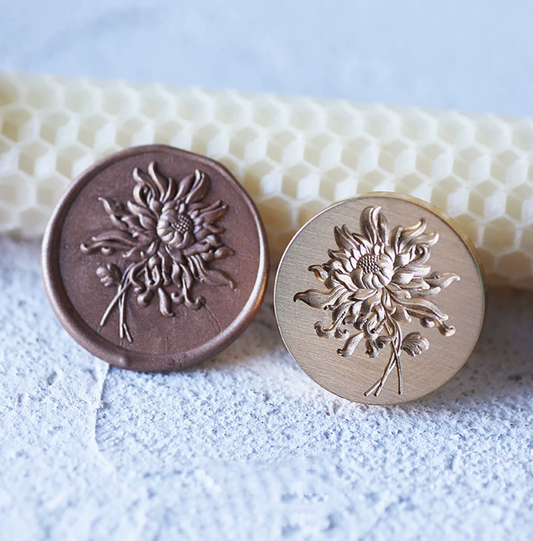 Red Spider Lily Wax Seal Stamp