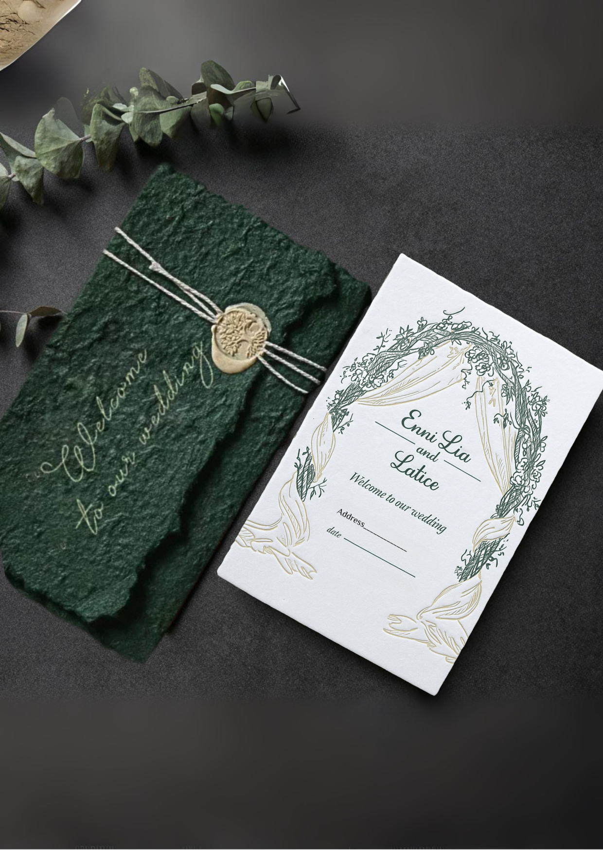 Wedding Invitation Envelope Set