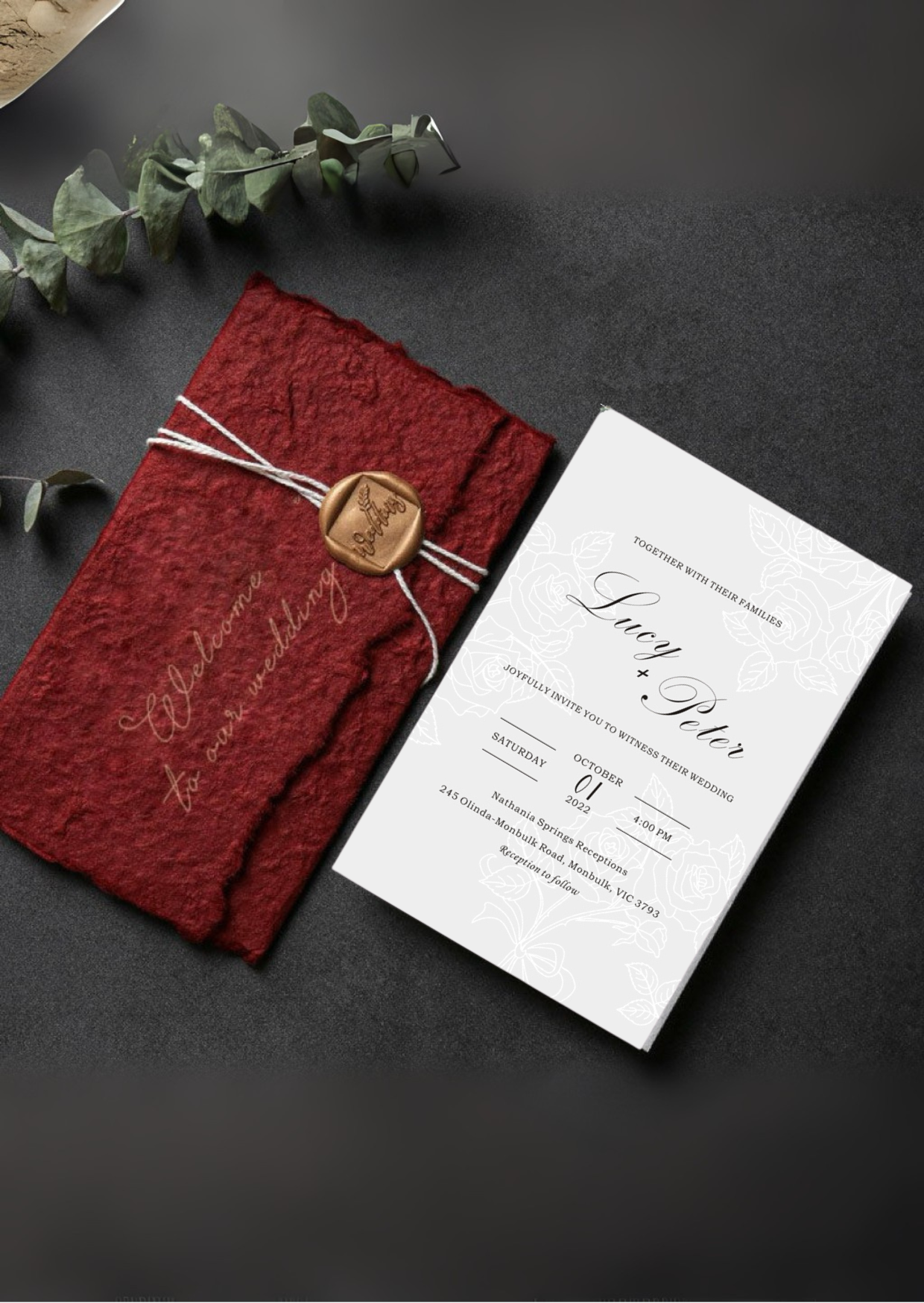Wedding Invitation Envelope Set