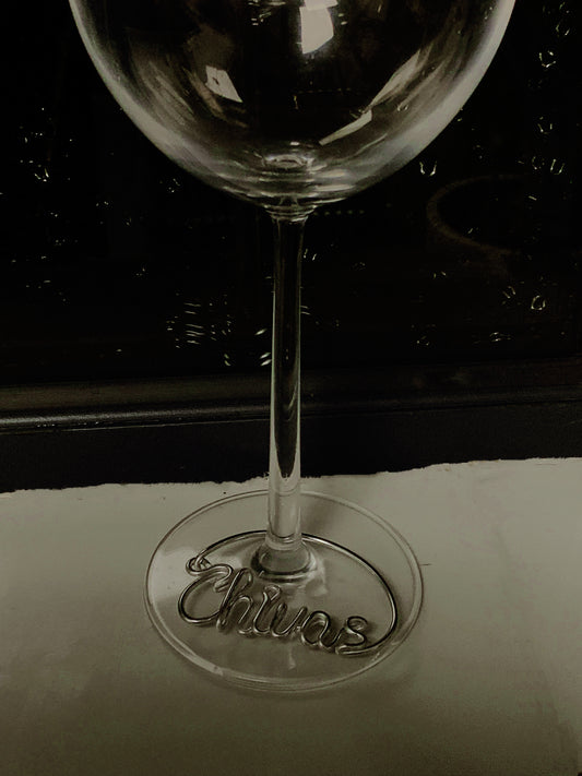 Name Ring – Buckle Wine Glass Base Marker